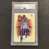 2007-08 NBA SP #13 Rudy Gay Signed Card AUTO PSA Slabbed Grizzlies