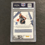 2009-10 Panini Rookies & Stars #43 Rudy Gay Signed Card AUTO PSA Slabbed Grizzlies