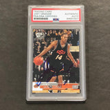 2004-05 PressPass #14 Joey Graham Signed Card PSA Slabbed