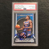 2017 NBA Hoops Faces of the Future #8 Frank Ntilikina Signed Card AUTO PSA Slabbed Knicks