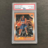 1998-99 Topps #184 Sam Mitchell Signed Card PSA/DNA Slabbed Timberwolves