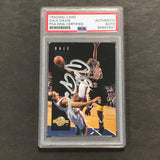 1993-94 Skybox #66 Dale Davis Signed Card PSA Slabbed Pacers