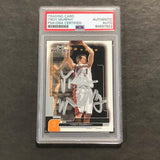 2002-03 Upper Deck MVP #57 Troy Murphy Signed Card PSA Slabbed Warriors