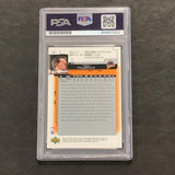 2002-03 Upper Deck MVP #57 Troy Murphy Signed Card PSA Slabbed Warriors