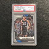 2016-17 Panini Prizm #206 Boban Marjanovic signed Auto Card PSA/DNA Slabbed Pistons