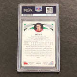 2004-05 Topps #244 Delonte West Signed Card AUTO PSA Slabbed RC Celtics