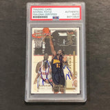 2000-01 Fleer #226 Adonal Foyle Signed Card AUTO PSA Slabbed Warriors