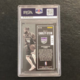 2017-18 Panini Contenders Season Ticket #99 Willie Cauley-Stein Signed Card AUTO PSA Slabbed Kings