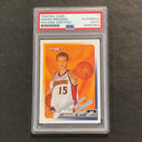 2005-06 Topps Total #236 Andris Biedrins Signed Card AUTO PSA Slabbed Warriors