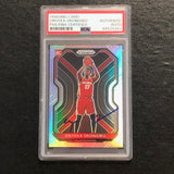 2020-21 Panini Prizm Silver #260 Onyeka Okongwu signed AUTO Card PSA/DNA Slabbed RC Hawks