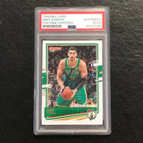 2020-21 Donruss #27 Enes Kanter Signed AUTO PSA Slabbed Celtics