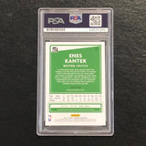 2020-21 Donruss #27 Enes Kanter Signed AUTO PSA Slabbed Celtics