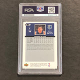 2003-04 Upper Deck MVP #31 Eduardo Najera Signed AUTO PSA Slabbed Mavericks