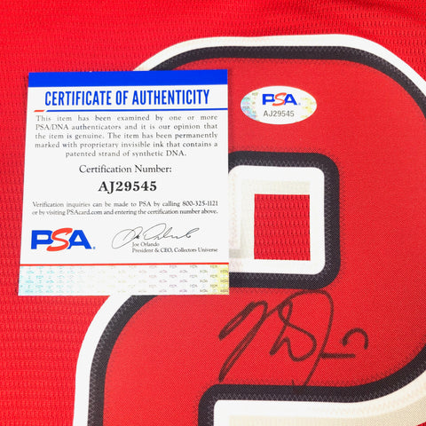 Mike Trout Signed Jersey PSA/DNA Los Angeles Angels Autographed