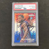 2014-15 Panini Prizm Red White and Blue #272 PJ Hairston Signed Card AUTO PSA/DNA Slabbed RC Hornets