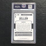 2015-16 NBA Hoops #180 Tyler Zeller Signed Card AUTO PSA/DNA Slabbed Celtics