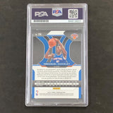 2020-21 Panini Prizm #296 IMMANUEL QUICKLEY Signed Card AUTO PSA Slabbed RC Knicks