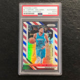 2018-19 Panini Prizm Red White Blue #44 Michael Carter-Williams Signed Card AUTO PSA/DNA Slabbed Rockets