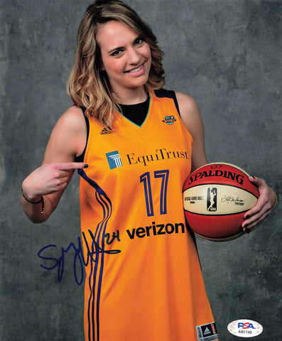 SYDNEY WIESE signed 8x10 photo PSA/DNA Los Angeles Sparks Autographed