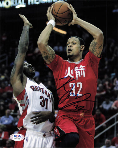 KJ McDaniels signed 8x10 photo PSA/DNA Houston Rockets Autographed