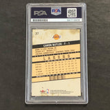 2004-05 Fleer Skybox #37 Caron Butler Signed Card AUTO PSA Slabbed Lakers