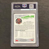 2005 Topps #103 Al Harrington Signed Card AUTO PSA Slabbed