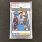 2014-15 Panini Threads Rookie Threads #98 Gary Harris Signed Relic Card Auto 10 Card PSA/DNA Slabbed RC Nuggets