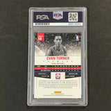 2012-13 Absolute Basketball #58 Evan Turner Signed Card AUTO PSA Slabbed 76ers