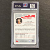 2004-05 Topps #44 Zaza Pachulia Signed Card AUTO GRADE PSA Slabbed Bucks