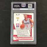 2014-15 Panini Prizm Red White & Blue #118 Michael Carter-Williams Signed Card PSA/DNA Slabbed 76ers