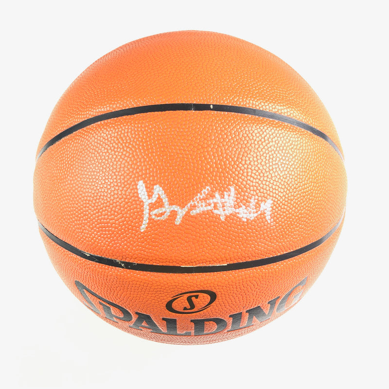 Greg Brown Signed Spalding Basketball PSA/DNA Portland Trailblazers Autographed