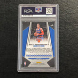 2017-18 Panini Prizm #276 Willy Hernangomez Signed Card AUTO PSA Slabbed Knicks