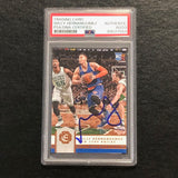 2016-17 Panini Excalibur #117 Willy Hernangomez Signed Card AUTO PSA Slabbed RC Knicks