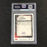 2008-09 Fleer #177 CHRIS KAMAN Signed Card AUTO PSA Slabbed Clippers