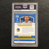 2012-13 Panini #256 KENT BAZEMORE Signed Card AUTO PSA Slabbed Warriors