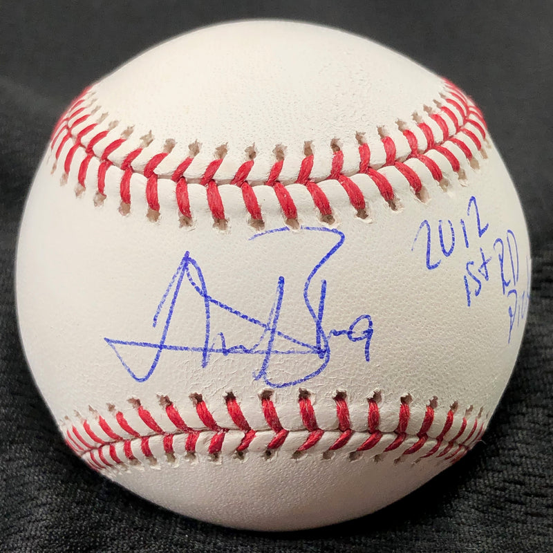 Lewis Brinson signed baseball PSA/DNA Miami Marlins autographed