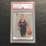 2013-14 Panini Prizm #288 Mason Plumlee Signed Card AUTO PSA Slabbed RC Nets