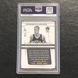 2013-14 Panini Prizm #288 Mason Plumlee Signed Card AUTO PSA Slabbed RC Nets