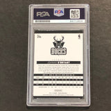 2014-15 NBA Hoops #290 Johnny O'Bryant Signed Card AUTO PSA/DNA Slabbed RC Bucks