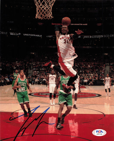 Terrence Ross signed 8x10 photo PSA/DNA Toronto Raptors Autographed