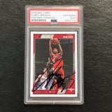 2016-17 NBA Hoops #232 Corey Brewer Signed Card AUTO PSA Slabbed Rockets