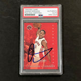 2013-14 Panini Prestige Franchise Favorites #28 DeMar DeRozan Signed Card AUTO PSA Slabbed Raptors