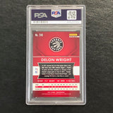 2015 Panini Prizm Silver #310 Delon Wright Signed Card AUTO PSA Slabbed RC Raptors