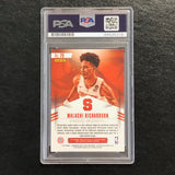 2016-17 Contenders Draft Picks #20 Malachi Richardson Signed Card AUTO PSA Slabbed Syracuse