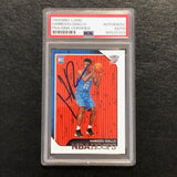 2018-19 NBA Hoops #27 Hamidou Diallo Signed Card AUTO PSA Slabbed RC Thunder