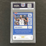 2017 Contenders Game Day Tickets #16 BAM ADEBAYO Signed Card AUTO PSA Slabbed Kentucky