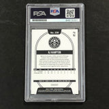 2020-21 NBA Hoops #239 RJ Hampton signed Auto 10 Card PSA/DNA Slabbed RC Nuggets