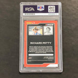 2021 Panini Prizm Racing Flashbacks #77 Richard Petty Signed Card AUTO PSA Slabbed Nascar