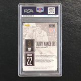 2015-16 Contenders Draft Picks #45 Larry Nance Jr. Signed Card AUTO PSA Slabbed Wyoming