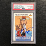 2015-16 NBA Hoops #237 Danilo Gallinari Signed AUTO PSA Slabbed Nuggets